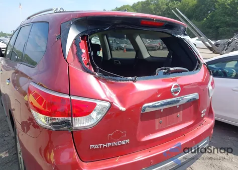 2014 Nissan Pathfinder Sv из США, поврежденный, VIN 5N1AR2MM7EC733473